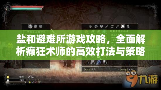 鹽和避難所游戲攻略，全面解析癲狂術師的高效打法與策略