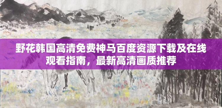 野花韓國高清免費神馬百度資源下載及在線觀看指南，最新高清畫質推薦