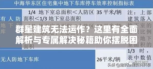 群星建筑無(wú)法運(yùn)作？這里有全面解析與專(zhuān)屬解決秘籍助你擺脫困境！