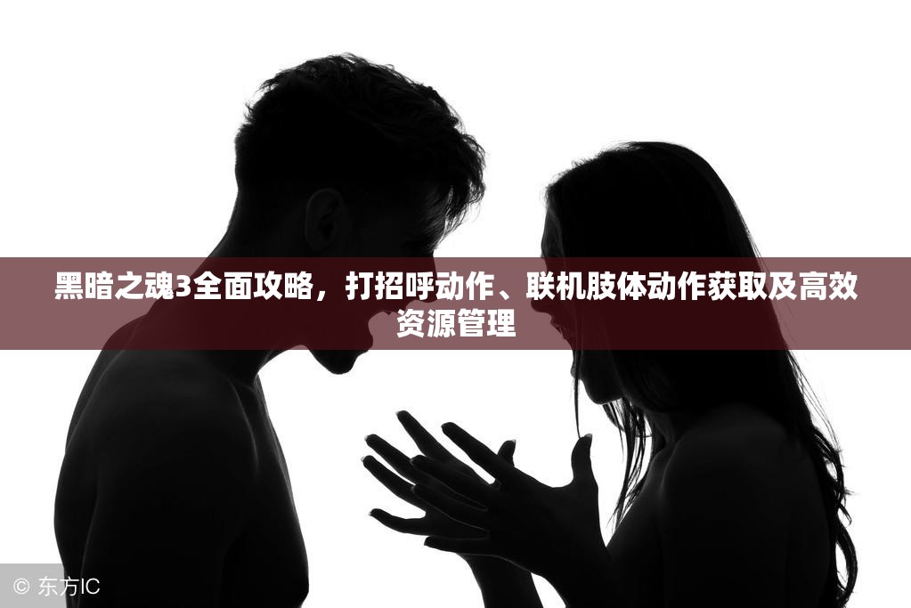 黑暗之魂3全面攻略，打招呼動作、聯(lián)機肢體動作獲取及高效資源管理