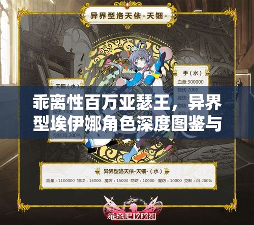 乖離性百萬亞瑟王，異界型埃伊娜角色深度圖鑒與技能全面解析