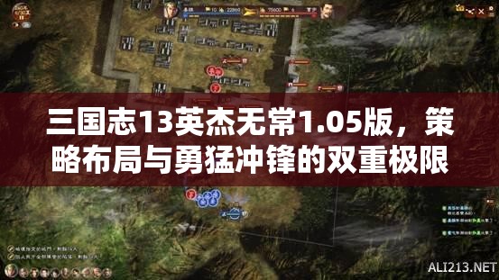 三國志13英杰無常1.05版，策略布局與勇猛沖鋒的雙重極限考驗