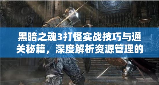 黑暗之魂3打怪實(shí)戰(zhàn)技巧與通關(guān)秘籍，深度解析資源管理的藝術(shù)