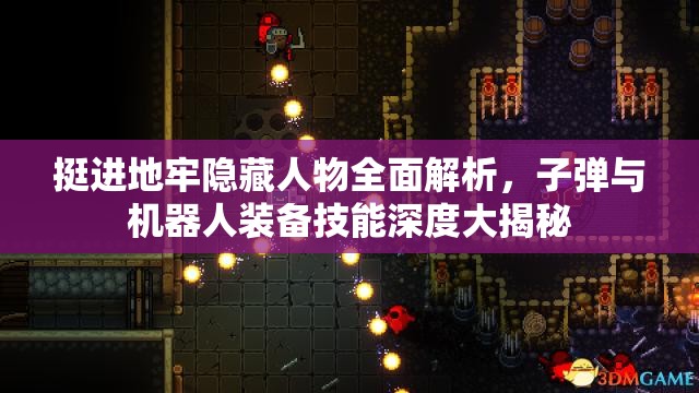 挺進(jìn)地牢隱藏人物全面解析，子彈與機(jī)器人裝備技能深度大揭秘