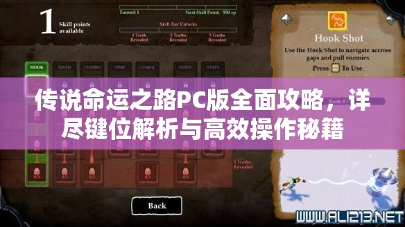 傳說命運之路PC版全面攻略，詳盡鍵位解析與高效操作秘籍