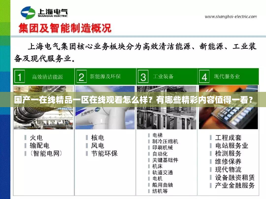 國產(chǎn)一在線精品一區(qū)在線觀看怎么樣？有哪些精彩內(nèi)容值得一看？