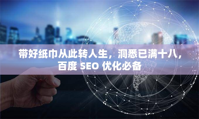 帶好紙巾從此轉(zhuǎn)人生，洞悉已滿十八，百度 SEO 優(yōu)化必備