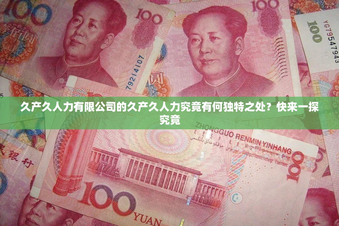 久產(chǎn)久人力有限公司的久產(chǎn)久人力究竟有何獨特之處？快來一探究竟