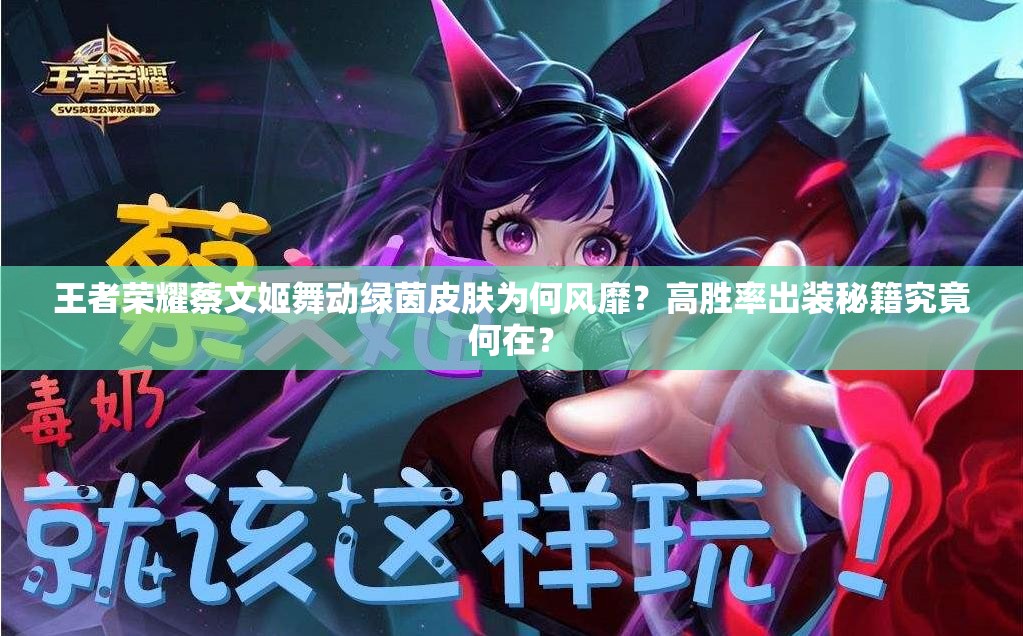 王者榮耀蔡文姬舞動綠茵皮膚為何風靡？高勝率出裝秘籍究竟何在？