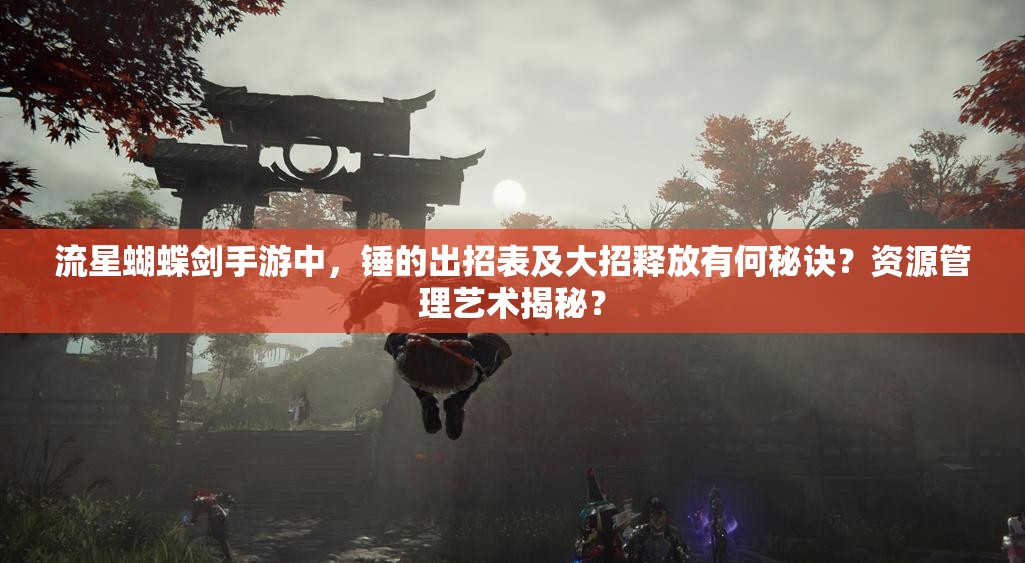 流星蝴蝶劍手游中，錘的出招表及大招釋放有何秘訣？資源管理藝術(shù)揭秘？