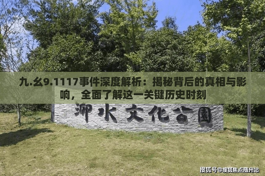 九.幺9.1117事件深度解析：揭秘背后的真相與影響，全面了解這一關(guān)鍵歷史時(shí)刻