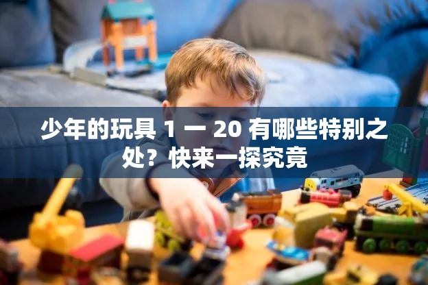 少年的玩具 1 一 20 有哪些特別之處？快來一探究竟