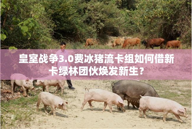 皇室戰(zhàn)爭(zhēng)3.0費(fèi)冰豬流卡組如何借新卡綠林團(tuán)伙煥發(fā)新生？