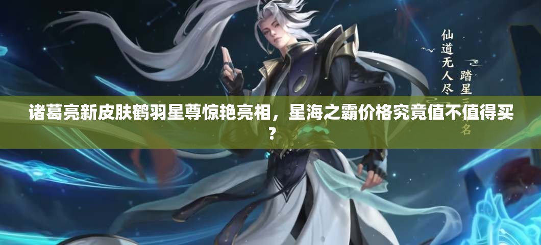 諸葛亮新皮膚鶴羽星尊驚艷亮相，星海之霸價格究竟值不值得買？