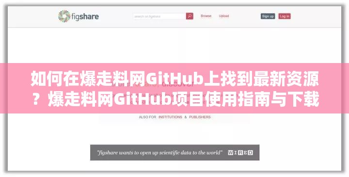 如何在爆走料網GitHub上找到最新資源？爆走料網GitHub項目使用指南與下載教程