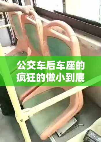 公交車后車座的瘋狂的做小到底是什么？引發(fā)全網(wǎng)好奇與熱議的背后真相