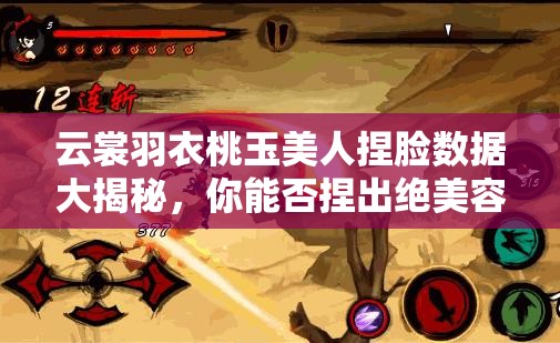 云裳羽衣桃玉美人捏臉數(shù)據(jù)大揭秘，你能否捏出絕美容顏？