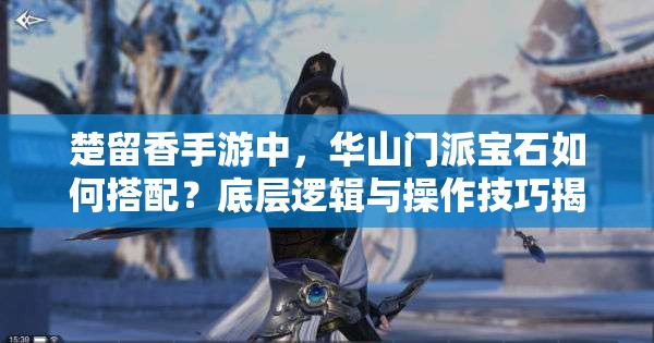 楚留香手游中，華山門派寶石如何搭配？底層邏輯與操作技巧揭秘！