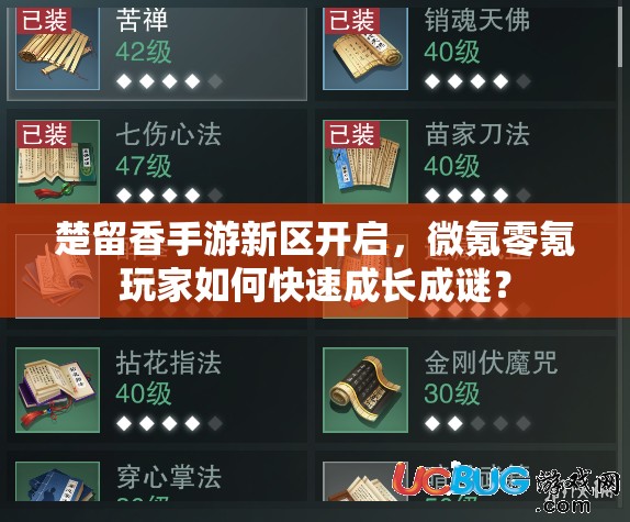 楚留香手游新區(qū)開啟，微氪零氪玩家如何快速成長成謎？
