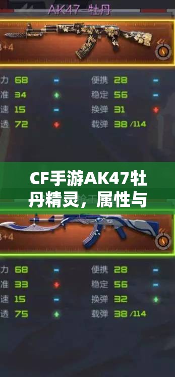 CF手游AK47牡丹精靈，屬性與攻略如何隨版本更迭而演變？