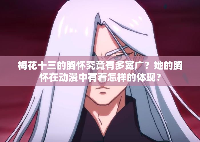 梅花十三的胸懷究竟有多寬廣？她的胸懷在動漫中有著怎樣的體現(xiàn)？