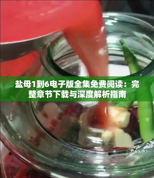 鹽母1到6電子版全集免費(fèi)閱讀：完整章節(jié)下載與深度解析指南