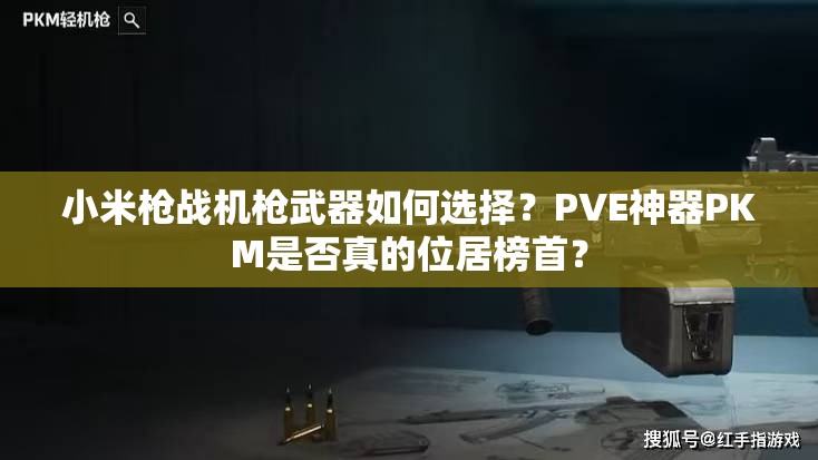 小米槍戰(zhàn)機(jī)槍武器如何選擇？PVE神器PKM是否真的位居榜首？