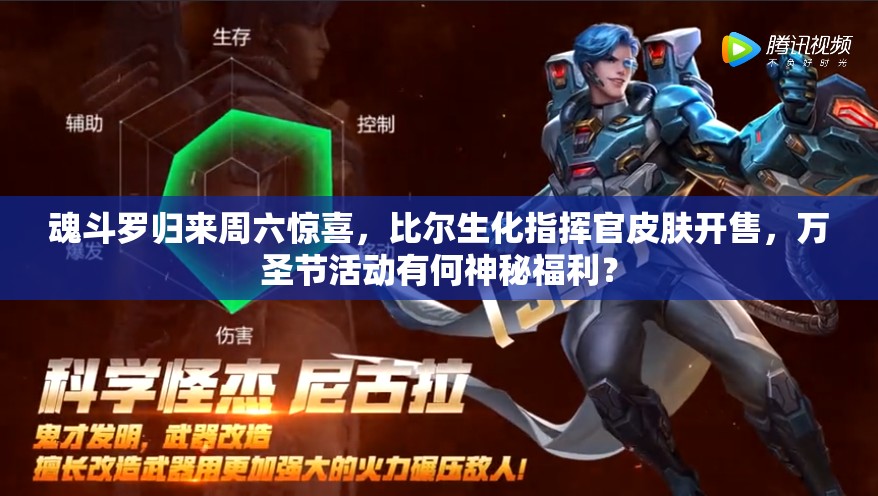 魂斗羅歸來(lái)周六驚喜，比爾生化指揮官皮膚開(kāi)售，萬(wàn)圣節(jié)活動(dòng)有何神秘福利？