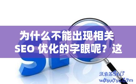 為什么不能出現(xiàn)相關(guān) SEO 優(yōu)化的字眼呢？這樣會影響搜索排名的