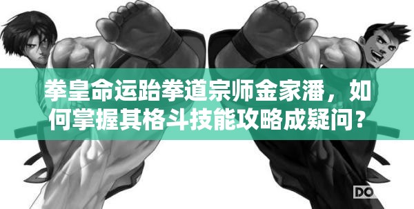 拳皇命運跆拳道宗師金家潘，如何掌握其格斗技能攻略成疑問？