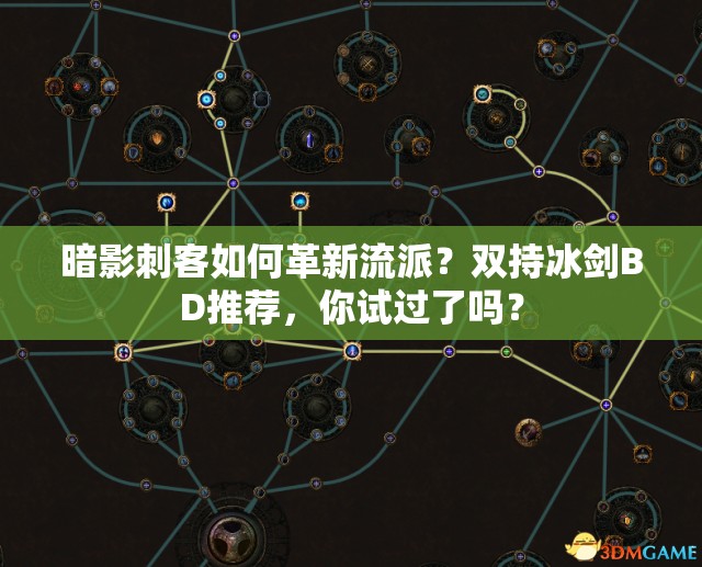 暗影刺客如何革新流派？雙持冰劍BD推薦，你試過了嗎？