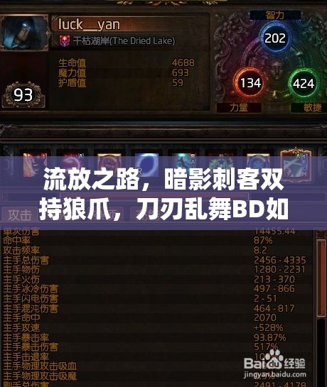 流放之路，暗影刺客雙持狼爪，刀刃亂舞BD如何高效管理資源？
