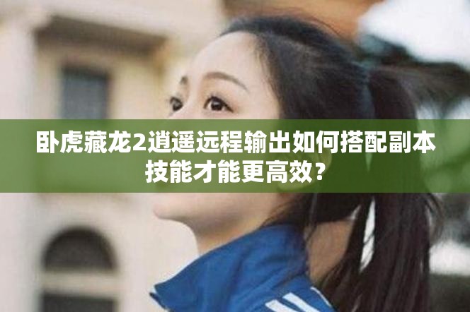 臥虎藏龍2逍遙遠(yuǎn)程輸出如何搭配副本技能才能更高效？