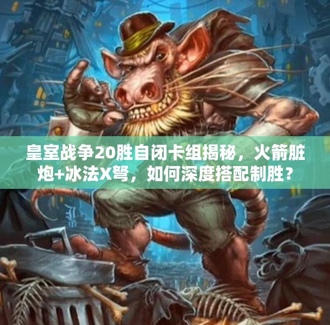 皇室戰(zhàn)爭20勝自閉卡組揭秘，火箭臟炮+冰法X弩，如何深度搭配制勝？