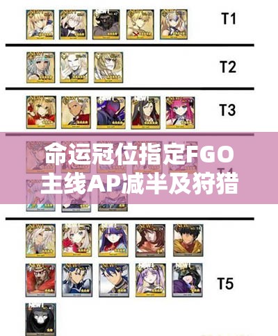 命運(yùn)冠位指定FGO主線AP減半及狩獵本第一彈開啟，會有哪些驚喜等著玩家？
