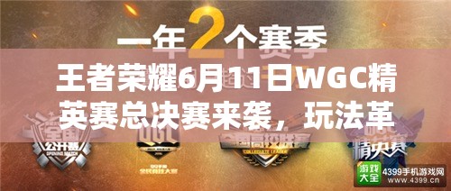 王者榮耀6月11日WGC精英賽總決賽來襲，玩法革命將帶來哪些驚喜？